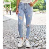 Gemre Blue distressed slim jeans Monalda | shoptok.hr
