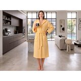 Dormeo Pamučni muslin kućni ogrtač senf boje S/M | shoptok.hr