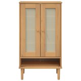  za cipele SENJA izgled ratana smeđi 59,5x35x107 cm drvo | shoptok.hr