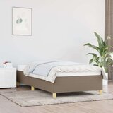  Posteljni okvir taupe 80x200 cm blago, (20794761) Cene