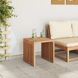  Vrtni bočni stol Smeđa 45 x 42,5 x 45 cm Čvrsto teak drvo | shoptok.hr