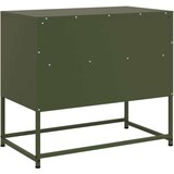 vidaXL TV ormarić maslinastozeleni 68x39x60,5 cm čelični | shoptok.hr