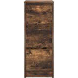  Komoda boja dimljenog hrasta 29,5x34x76 cm konstruirano drvo | shoptok.hr