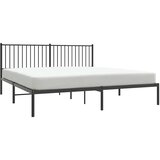  Metalni okvir za krevet s uzglavljem crni 183x213 cm | Eponuda.ba