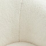 Time fotelj, naravne barve, bela les, tekstil | Shoptok.si