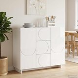  Kreveta Bijela visokog sjaja 85,5 x 31 x 75 cm | shoptok.hr