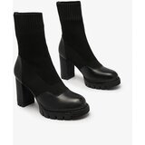Resti Black Women's Higher Heel Flexi Booties | ePonuda.com