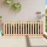 vidaXL Vrtna visoka greda z ograjico 200x50x70 cm trdna borovina Cene
