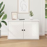  Mačja Kuća Sjajno bijelo 85 x 55 x 50 cm Konstruirano drvo | shoptok.hr