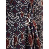 Only Petite Košulja haljina 'ONLSTAR' tamno plava / hrđavo smeđa / siva | shoptok.hr