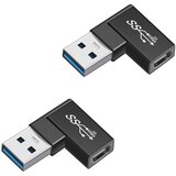 INF Adapter TYPE-C ženski na USB moški kotni adapter (2 kosa), (5000291447) | Shoptok.si
