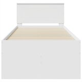  Krevet na dan Bijela i crna 75 x 190 cm Konstruirano drvo | shoptok.hr