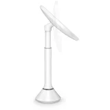 ST3054 20cm-es LED, kozmetično ogledalo, 5x povečava, bela