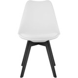 Mark stolica - bijele / crne noge x 3 | shoptok.hr
