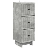 Ormar s ladicama Betonska siva 33 x 34 5 x 90 cm - Betonska siva