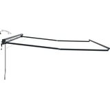  Električna nadstrešnica s profili LED Antracit 4,5 × 3 m, (5000207265) | Shoptok.si