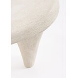 BIZZOTTO Krem okrugao stolić za kavu od polyresina 60x66 cm Albin &amp;ndash; Slike