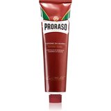 Proraso red shaving soap in a tube milo za britje v tubi s karitejevim maslom 150 ml za mo&scaron;ke cene