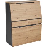 Voleo pisalnik leseni material barve grafita, hrast artisan Cene