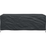 vidaXL Prevleka za zunanje pohištvo Črna 229 x 113 x 73 cm 210D | Shoptok.si