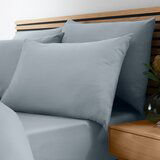 Catherine Lansfield Prljavo plava plahta s gumom 90x190 cm So Soft Non-Iron – | shoptok.hr