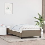  Okvir za krevet bez madraca smeđesivi 80x200cm od tkanine | shoptok.hr