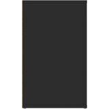  Nočna omarica črna 50x36x60 cm inženirski les, (20731999) | Shoptok.si