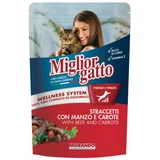 Migliorgatto miglior hrana za mačke u vrećici, govedina i mrkva, 100 g