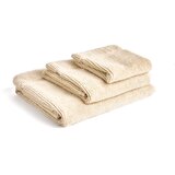 Kave Home Bež frotirna bombažna brisača 30x50 cm Olvira – | Shoptok.si