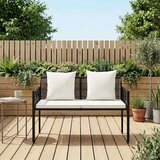  Vanjske klupe 2 -Seater 116 x 56 x 75 cm poliratan | shoptok.hr