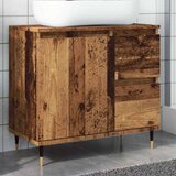 Furnova Kopalniška omarica starinski les 65x33x60 cm inženirski les, (21947170) | Shoptok.si