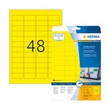 Herma Samoljepljive naljepnice 4366, (45,7 x 21,2 mm), 20/1, žute | shoptok.hr