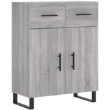  Komoda boja hrasta sonome 69,5 x 34 x 90 cm konstruirano drvo | shoptok.hr