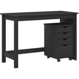  Set ormara za radne stolove 2 kom. Siva Masivna borovina | shoptok.hr