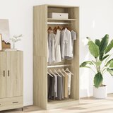  Ormar boja hrasta sonome 80x50x200 cm od konstruiranog drva | shoptok.hr