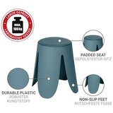 Wenko Petrolej zeleni plastični sklopivi stolac Comiso – | shoptok.hr