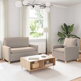  Set sofe 2 kom. Svjetlosiva Tkanina Cijene