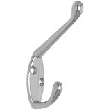 SIRO Garderobna kuka (D x Š x V: 87 x 18 x 56 mm, Srebrna, Čelik) Cijene