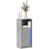  Komoda s LED siva boja betona 42,5x34x100 cm konstruirano drvo | shoptok.hr