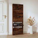 vidaXL Ormarić za cipele boja hrasta 59x17x169 cm konstruirano drvo Cijene
