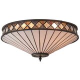 Endon 64145 - plafonska svetiljka tiffany fargo 2xE27/60W/230V, prečnik 41,5 cm Cene
