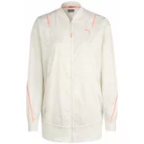 Puma Sportska jakna 'Pearl Woven' koraljna / bijela