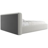 Makamii Svijetlo sivi tapecirani bračni krevet s prostorom za odlaganje s podnicom 140x200 cm Kiana – | shoptok.hr