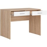 Livetastic pisalna miza leseni material bela, hrast sonoma | Shoptok.si
