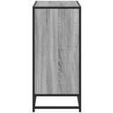 vidaXL Ormar za knjige sivi sonoma 80,5x35x76 cm izrađeno drvo | shoptok.hr