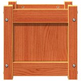  Vrtna sadilica voštano smeđe boje 31x31x31 cm od borovine | shoptok.hr