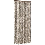  Zastor protiv insekata smeđe-sivi i bijeli 90 x 220 cm šenil | shoptok.hr