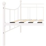 vidaXL Okvir za dnevni ležaj bijeli metalni 90 x 200 cm | shoptok.hr