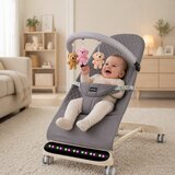  Višenamjenska ležaljka za bebe s Bluetooth funkcijom, glazbenim modulom i podesivim naslonom | shoptok.hr