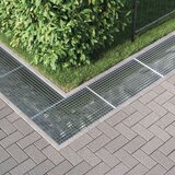  Rešetka Srebrna 80 x 50 x 2 cm Vruće pocinčani čelik | shoptok.hr
